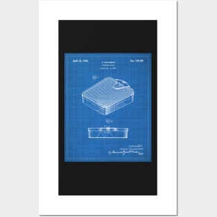 Bathroom Scale Patent - Housewarming Bathroom Art - Blueprint Posters and Art